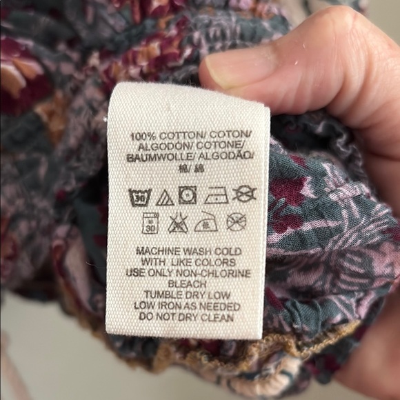 Free People Hold On Tight Gauze Pancho Hoodie - Picture 6 of 7